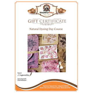 Gift Voucher - Natural Dyeing Day Course