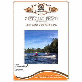 Gift Voucher - Open Water Canoe Skills Day