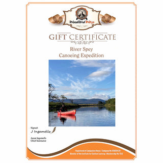 Gift Voucher - River Spey Canoeing Expedition