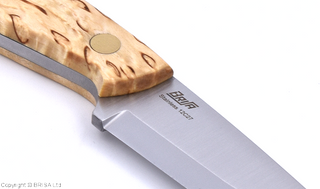 Brisa Necker 70 Knife Curly Birch