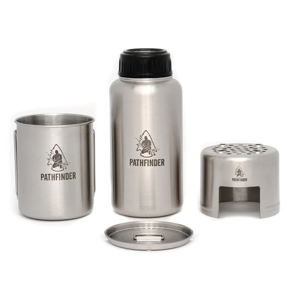 Pathfinder Stainless Steel Bottle Cook Set – Woodland Ways
