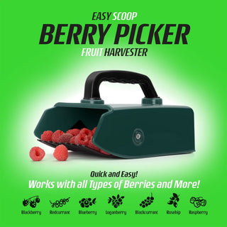 Berry Picker Fruit Harvester Green Large