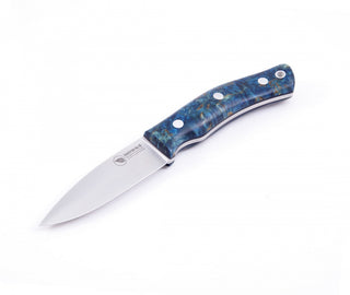 Casstrom No.10 Swedish Forest Knife Stabilised Birch Handle Full Flat Grind