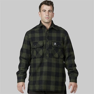 Swanndri Ranger Extreme V2 Wool Shirt Olive/Black Check