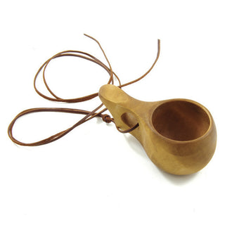 Snaps Kuksa Cup on Leather Neck Cord