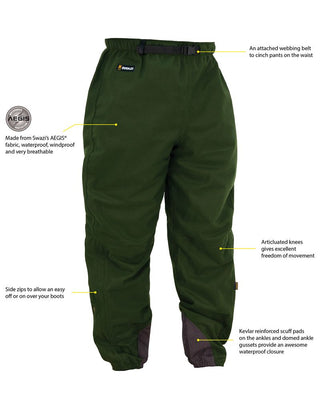 Swazi Waterproof Over Trousers Olive